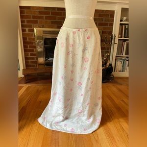 Vintage Floral Skirt